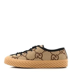 Gucci Men's Tortuga GG Sneakers Camel